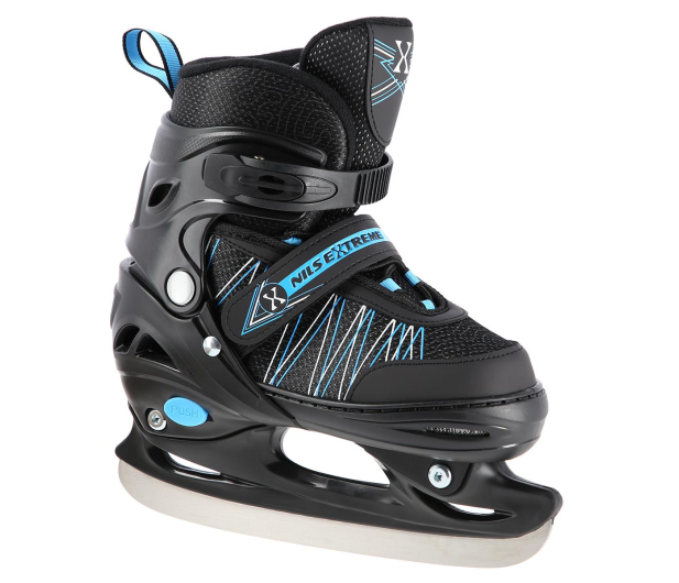 Nils Extreme Łyżworolki Łyżwy 2w1 NH11912 rozm. S 31-34 Czarno-niebieskie - 1121274 - zdjęcie 10